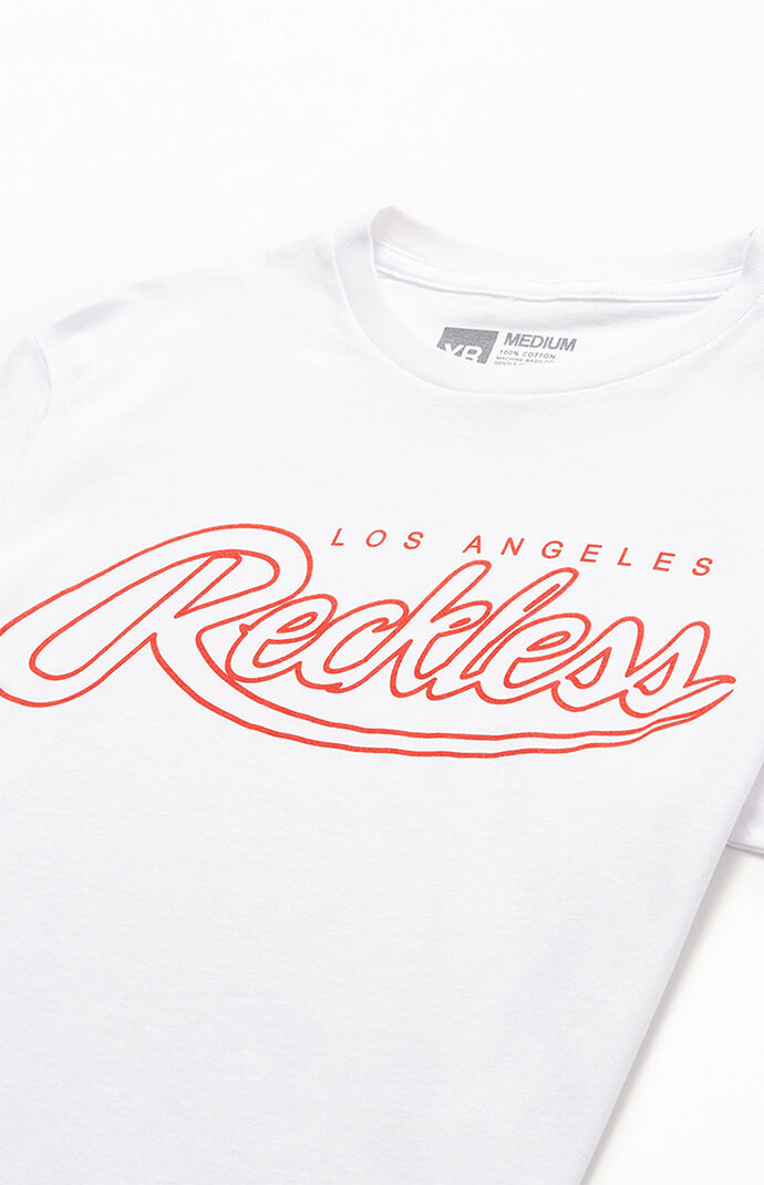 Young And Reckless Big R Script Outline T Shirt At Pacsun Com