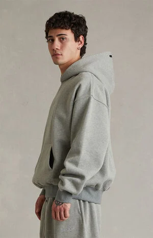Concrete Heather Signature Classic Hoodie image number 3