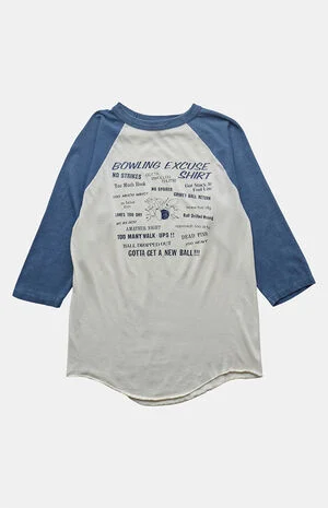 '80s Bowling Excuse Graphic Top image number 1