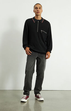 Black Wash Dad Jeans image number 2