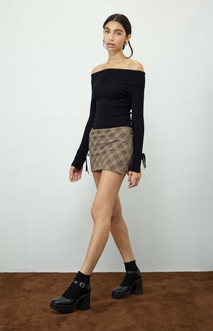 Ella Off-The-Shoulder Sweater image number 1