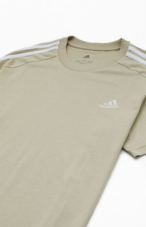 Tan 3-Stripes T-Shirt image number 2