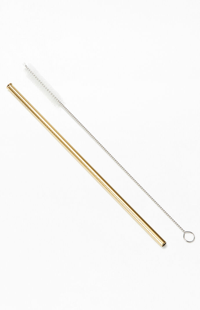 3 Piece Love Your Body Reusable Straw Set