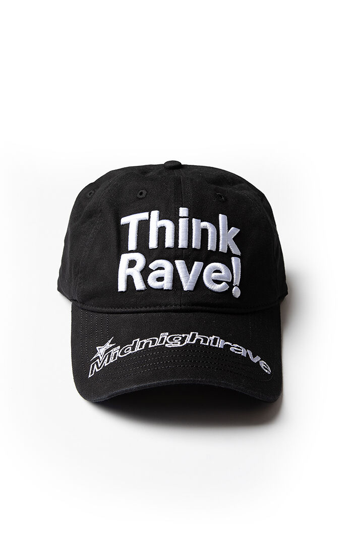 Midnight Rave Rave FM 6-Panel Hat | PacSun Midnight Rave Rave FM 6-Panel Hat | PacSun