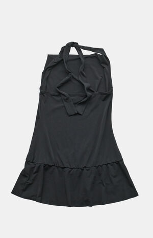 2000s Y2K Black Halter Dress image number 2