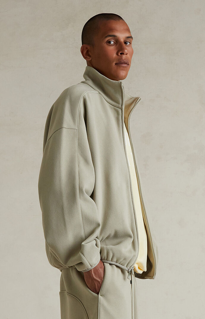 Fear of God ESSENTIALS Abbey Stone Modern Fleece Track Jacket