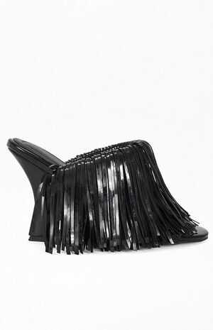 Women's Vailyn Black Stiletto Sandals image number 1