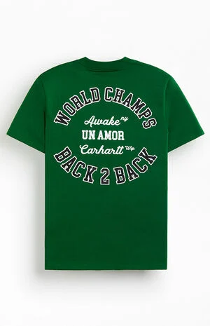 x Carhartt Green Pocket T-Shirt image number 1