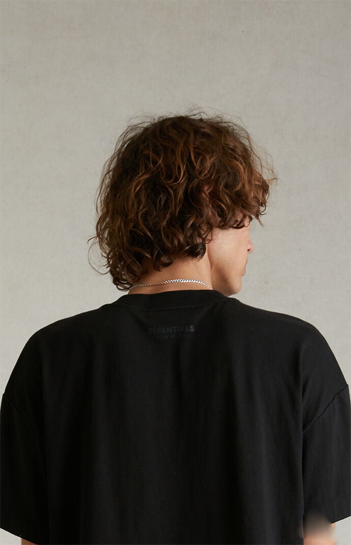 Fear of God ESSENTIALS Black T-Shirt