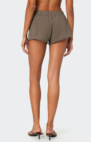 Harleigh Linen Look Shorts image number 5