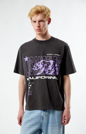 LA Coordinates Oversized T-Shirt image number 1