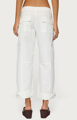 Odettia Sheer Cotton Pants image number 5