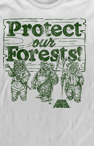 Star Wars Protect Our Forests Long Sleeve T-Shirt image number 2