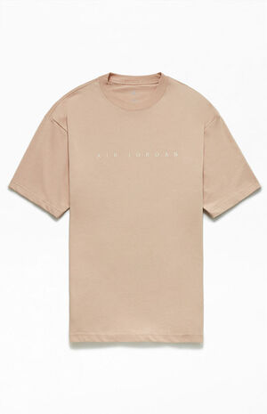 x Union Beige Short Sleeve T-Shirt