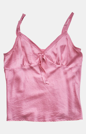 2000s Silk Cami V-Neck Tank Top image number 1