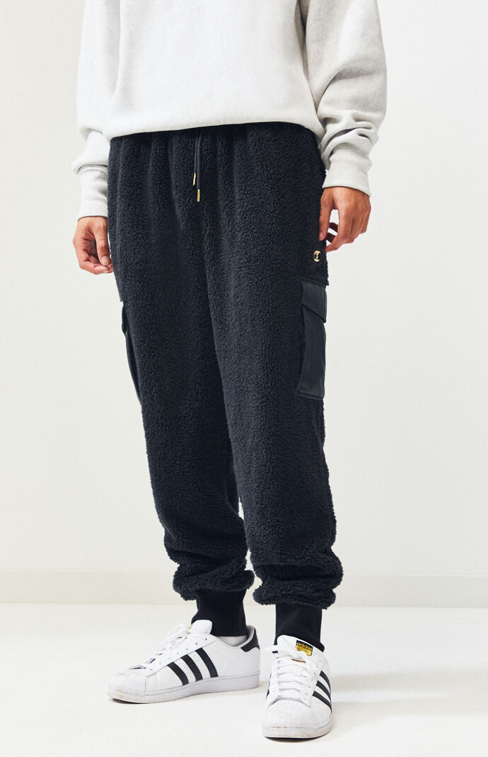 fur sweatpants