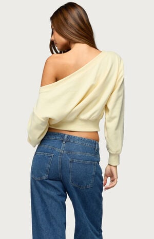 Christy Off Shoulder Sweatshirt image number 3