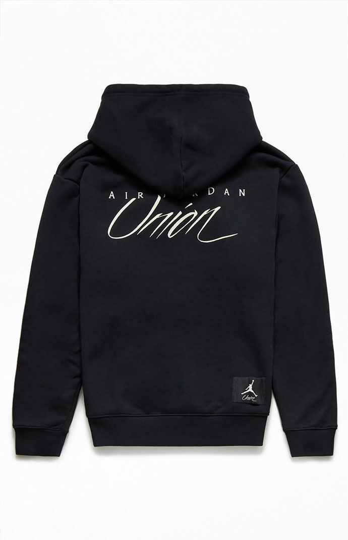 Jordan x union flying high hooded top sweatshirt black