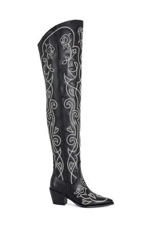Women's Kess Over The Knee Western Boots image number 1