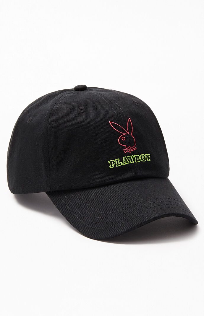 Black playboy hat clearance