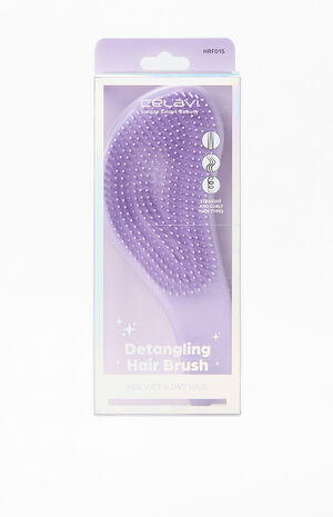 Purple Detangling Hair Brush image number 1