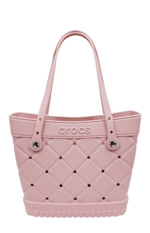 Light Pink Medium Quilted Tote Bag image number 1