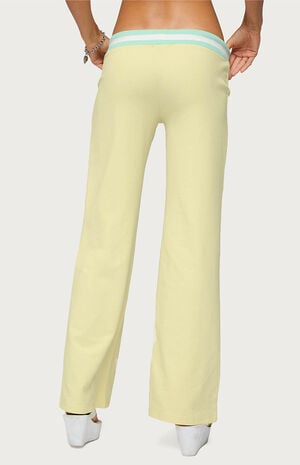 Clioh Contrast Waist Sweatpants image number 3