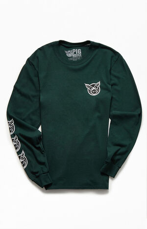 Multi Pig Long Sleeve T-Shirt Multi Pig Long Sleeve T-Shirt image number null