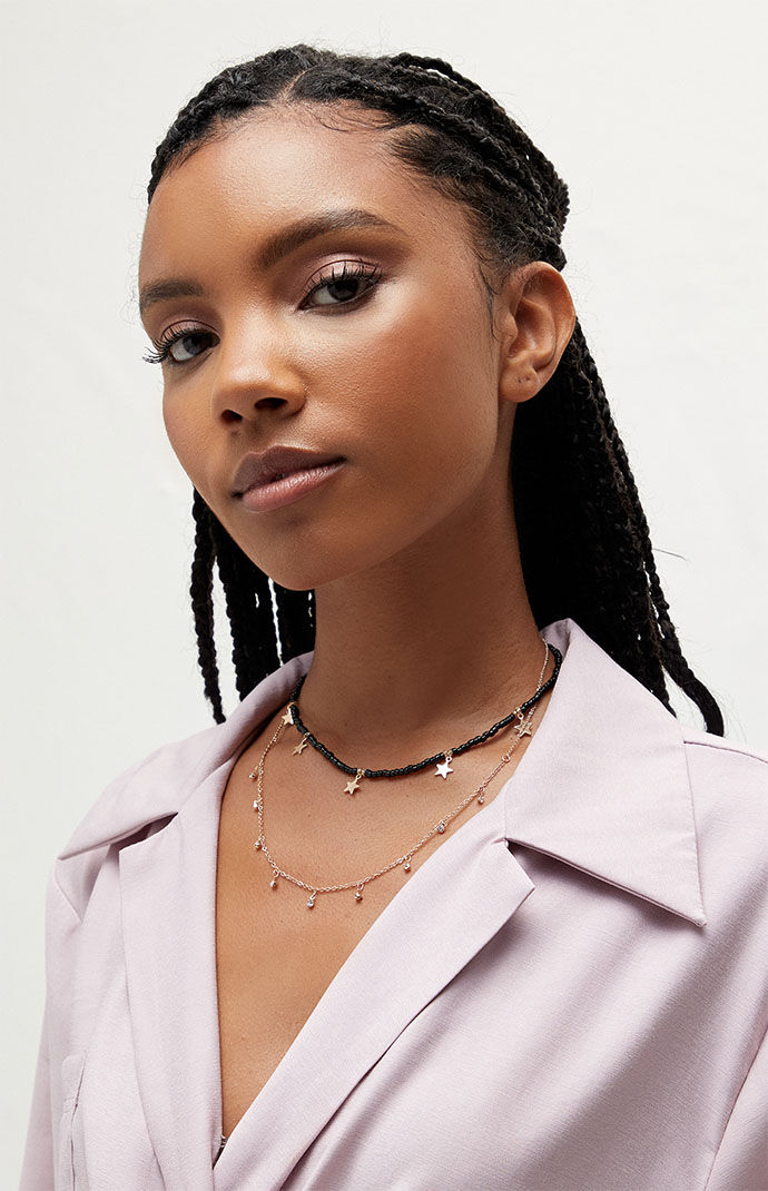 Pacsun shop star necklace