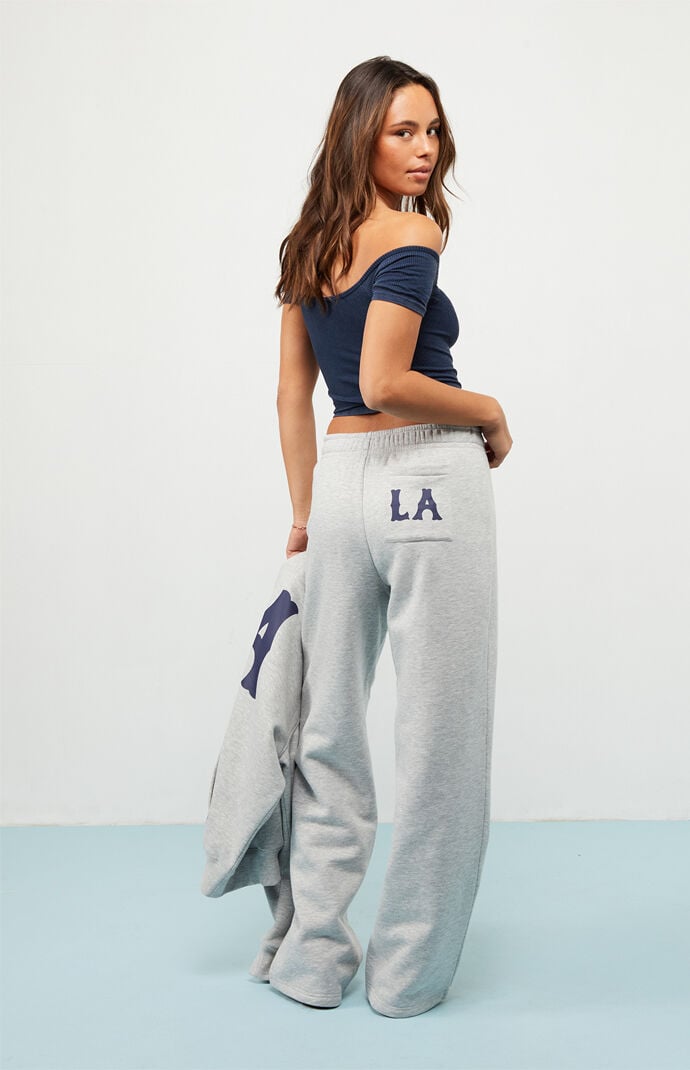 LA Hearts Heather Grey LA Baggy Sweatpants