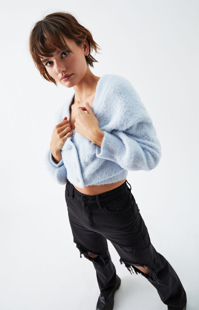 Fuzzy Cardigan
