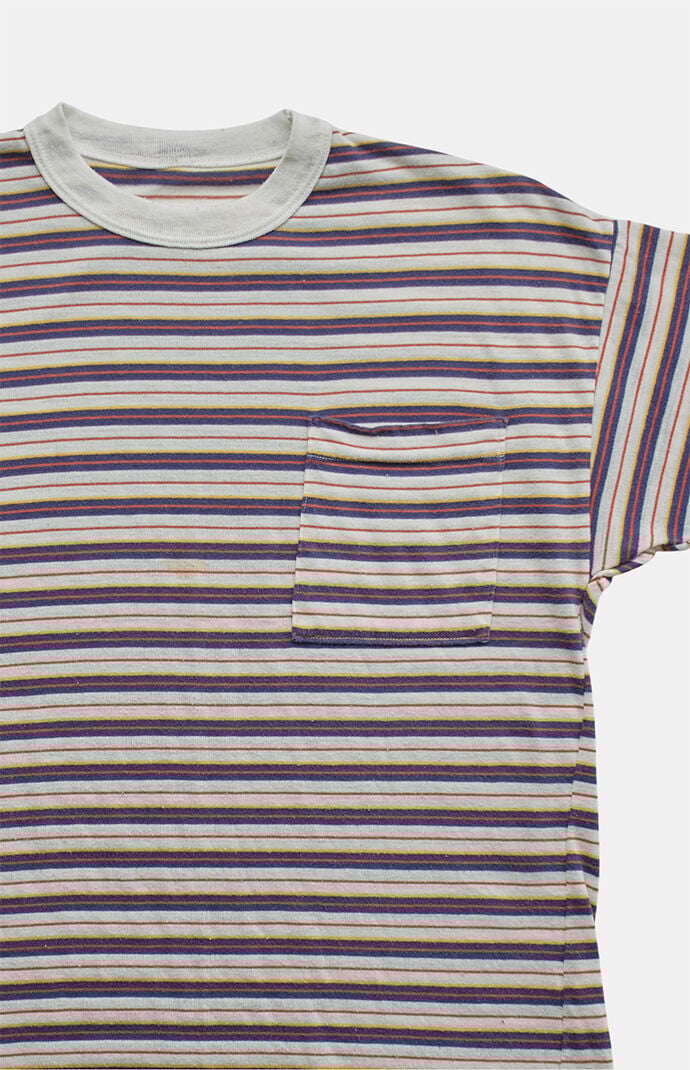 PS VINTAGE '90s Striped Tee Top