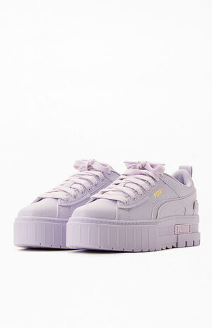 Women's Lavender Mayze UT Sneakers image number 2