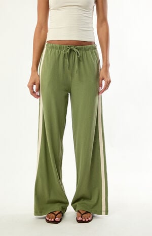 Wave Stamp Wide Leg Pants image number 2