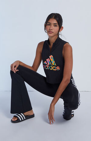 Quarter Zip Mock Neck Tank Top image number 4