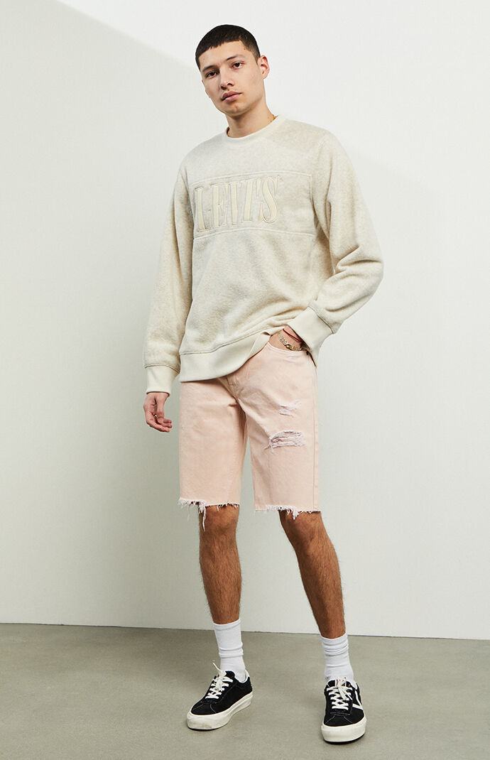 Beige 511 Cutoff Denim Shorts