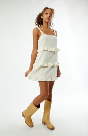 Soft Sand Mini Dress image number 4