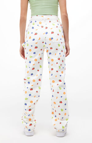 Fruit Salad Boyfriend Carpenter Pants image number 3