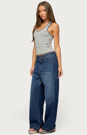 Sindy Studded & Striped Tank Top image number 4