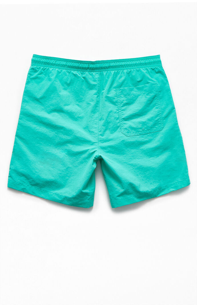 Solid 17" Swim Trunks