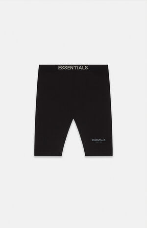 Black Athletic Biker Shorts Black Athletic Biker Shorts image number null