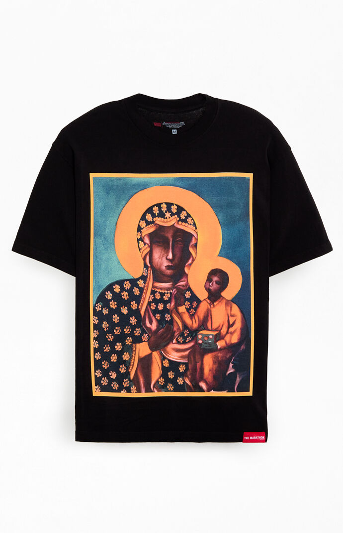 The Marathon Clothing Black Madonna T-Shirt | PacSun
