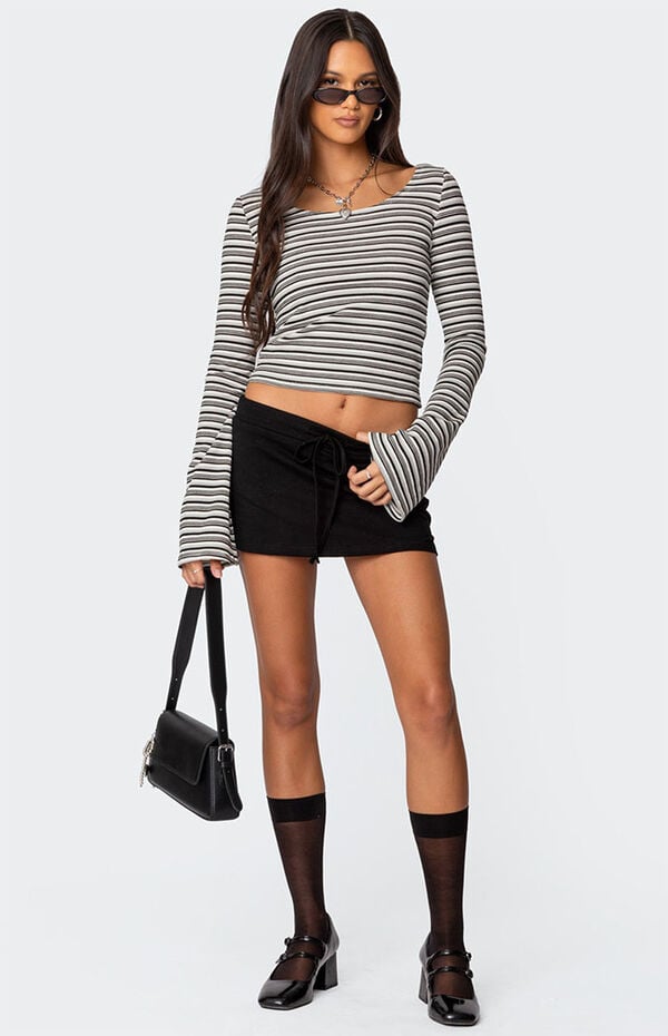 Edikted Lilia Striped Top