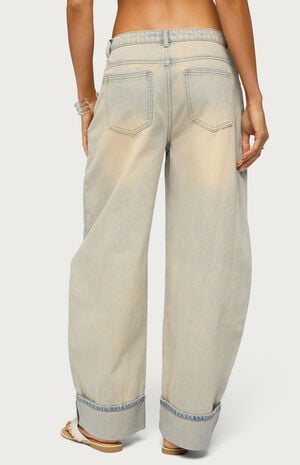 Kella Low Rise Baggy Jeans image number 3