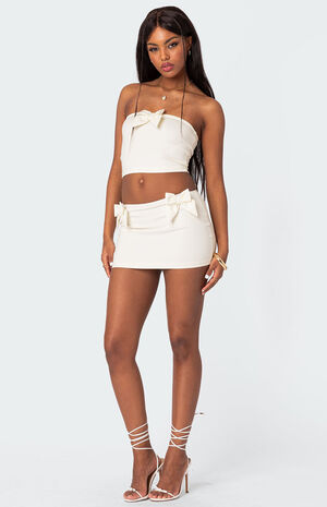 Gabriella Bow Mini Skirt image number 2