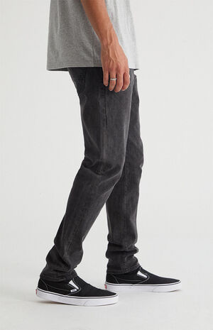 Black Slim Comfort Stretch Jeans image number 3