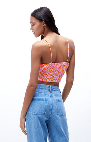 Boating Tie Front Tank Top image number 4