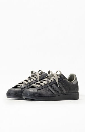 Black & Gray Superstar II Shoes image number 2