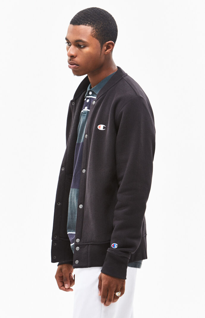 champion reverse weave baseball jacket