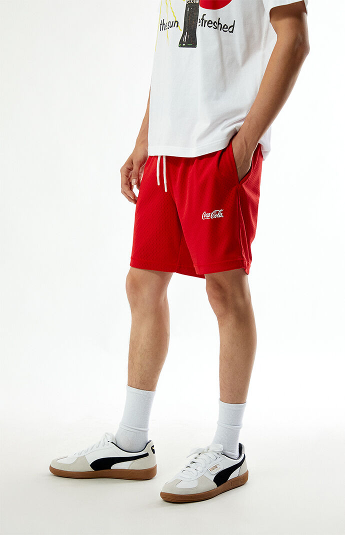Coca Cola By Pacsun Logo Mesh Shorts | PacSun